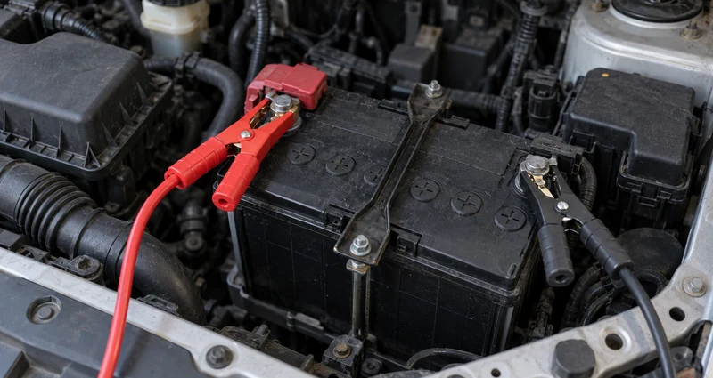 車の12Vバッテリー整備の参考写真